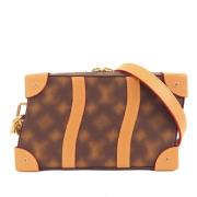 Pre-owned Canvas crossbody-bags Louis Vuitton Vintage , Brown , Dames