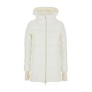 Witte A-Shape Chamonix Jas Herno , White , Dames