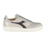 Sportieve Vetersneakers met Swarovski Kristallen Diadora , Gray , Dame...