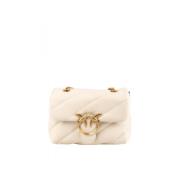 Dames Handtas Pinko , Beige , Dames