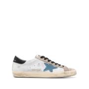 Versleten Sneakers met Ster Patch Golden Goose , Multicolor , Heren