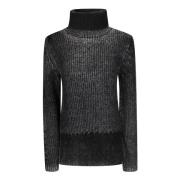 Gebreide trui in Fn-Wn-stijl Acne Studios , Black , Dames