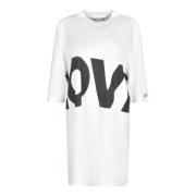 Chic Dress Assortment Moschino , White , Dames