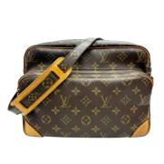 Pre-owned Canvas louis-vuitton-bags Louis Vuitton Vintage , Brown , Da...