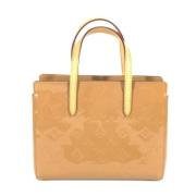 Pre-owned Leather louis-vuitton-bags Louis Vuitton Vintage , Beige , D...