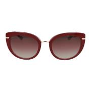 Cat Eye Zonnebril 8231B Bvlgari , Red , Unisex