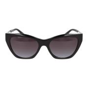 Cat Eye Zonnebril EA 4176 Emporio Armani , Black , Unisex