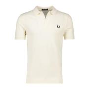 Beige Poloshirt Korte Mouw Fred Perry , Beige , Heren