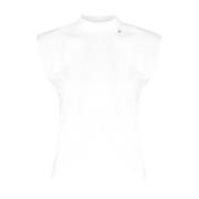 Ivoor Auburn Tee Klassieke Stijl Anine Bing , White , Dames