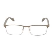 Vierkante Frame Bril Emporio Armani , Gray , Unisex