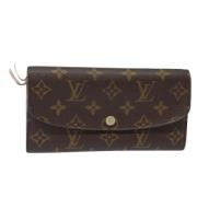 Pre-owned Canvas wallets Louis Vuitton Vintage , Brown , Dames