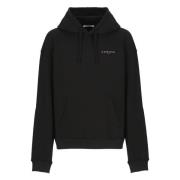 Zwarte Katoenen Hoodie met Logoprint IH NOM UH NIT , Black , Heren