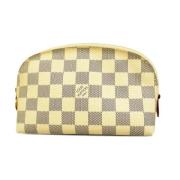 Pre-owned Canvas louis-vuitton-bags Louis Vuitton Vintage , White , Da...