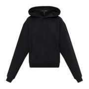 Katoenen hoodie Marc Jacobs , Black , Dames