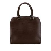 Pre-owned Leather louis-vuitton-bags Louis Vuitton Vintage , Brown , D...