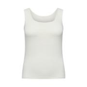 2-Ways Fit Top voor Junioren Only Carmakoma , White , Dames