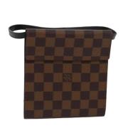 Pre-owned Canvas pouches Louis Vuitton Vintage , Brown , Dames