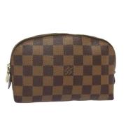 Pre-owned Canvas pouches Louis Vuitton Vintage , Brown , Dames