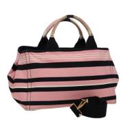 Pre-owned Canvas handbags Prada Vintage , Pink , Dames