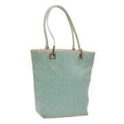 Pre-owned Canvas gucci-bags Gucci Vintage , Blue , Dames