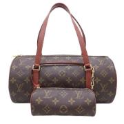 Pre-owned Canvas louis-vuitton-bags Louis Vuitton Vintage , Brown , Da...