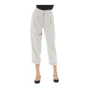 Broek met voorzakken en achterzakken Alpha Studio , Gray , Dames