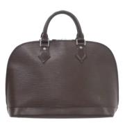 Pre-owned Leather louis-vuitton-bags Louis Vuitton Vintage , Brown , D...