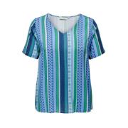 Stijlvolle Top voor Vrouwen Only Carmakoma , Multicolor , Dames