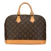 Pre-owned Canvas louis-vuitton-bags Louis Vuitton Vintage , Brown , Da...