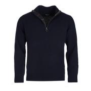 Stijlvolle Turtlenecks voor een Trendy Look Barbour , Blue , Heren