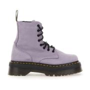 Paarse Laarzen - Klassieke Stijl Dr. Martens , Purple , Dames