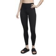 Dames Logo Leggings Nike , Black , Dames