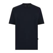 Honingraat T-shirt voor mannen Hugo Boss , Blue , Heren