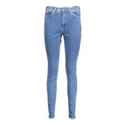 Blauwe Skinny High Waist Jeans Tommy Hilfiger , Blue , Dames