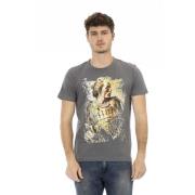 T-Shirts Trussardi , Gray , Heren