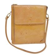 Pre-owned Leather louis-vuitton-bags Louis Vuitton Vintage , Beige , D...