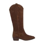 Bruine Casual Suède Dameslaars Alpe , Brown , Dames