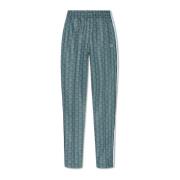 Sweatpants met monogram Lacoste , Green , Heren