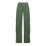 Oversized Cargo Pant Alice + Olivia , Green , Dames