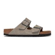 Geperforeerde Slippers Birkenstock , Gray , Heren