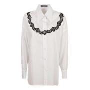 Klassieke Overhemden Collectie Dolce & Gabbana , White , Dames