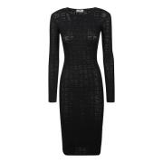 Elegante Avondjurk voor Vrouwen Elisabetta Franchi , Black , Dames