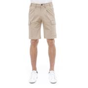 Technische Bermuda Cargo Shorts People of Shibuya , Beige , Heren