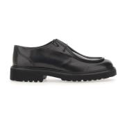 Zwarte Platte Schoenen Doucal's , Black , Heren