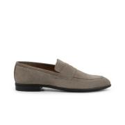 Suède loafers voor lente/zomer Duca di Morrone , Brown , Heren