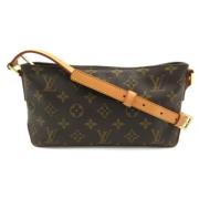 Pre-owned Canvas louis-vuitton-bags Louis Vuitton Vintage , Brown , Da...