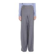 Grijze Cammeo Broek Max Mara Studio , Gray , Dames