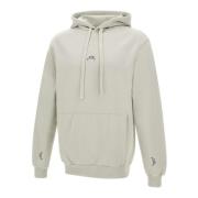 Heren Katoenen Sweatshirt met Capuchon A-Cold-Wall , Beige , Heren