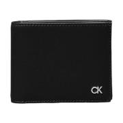 Metalen Bifold Portemonnee Calvin Klein , Black , Heren