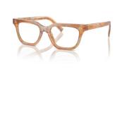 Stijlvolle Bril voor Modieuze Look Miu Miu , Brown , Unisex